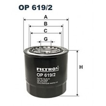 OP619/2 FILTRON Фильтр масляный (STARSFOF0963)